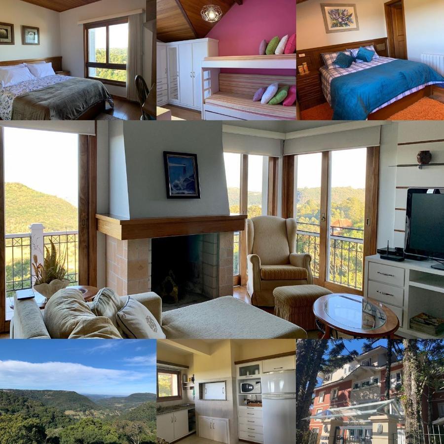 Ferienwohnung Locflat Penthouse Vista Panoramica Gramado Exterior foto
